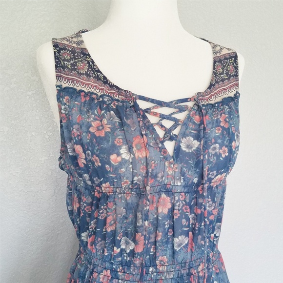 Knox Rose Boho Tank Top S - Picture 1 of 4